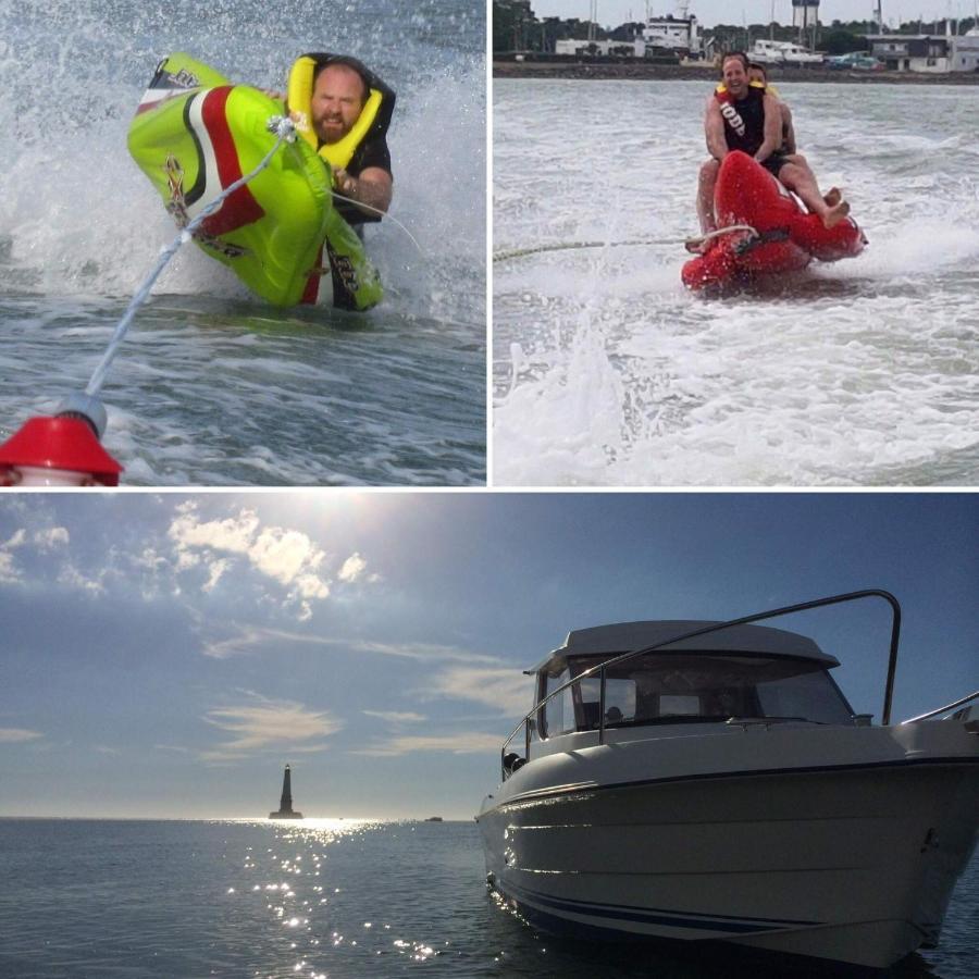 Gite Des Phares - Day Cruise En Bateau Prive, Peche En Mer, Et Visite Guidee Des Chateaux Du Medoc เลส์ปาร์-เมดอค ภายนอก รูปภาพ